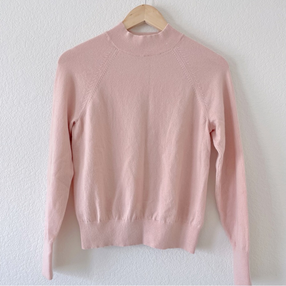 Everlane Cashmere Mock Neck Sweater
